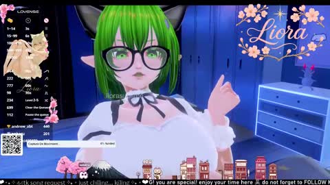 Snapshot of liorasublime chatting on September 10, 2025, 7:03 pm im Liora uwu   online show from September 10, 2025, 7:03 pm