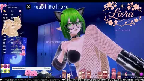 Snapshot of liorasublime chatting on September 13, 2025, 4:34 am im Liora uwu   online show from September 13, 2025, 4:34 am