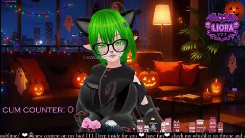 Snapshot of liorasublime chatting on October 23, 2025, 2:22 am im Liora uwu   online show from October 23, 2025, 2:22 am