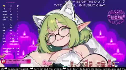 im Liora uwu   online show from June 13, 2026, 6:33 am