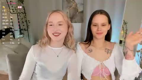 Snapshot of lisaluve chatting on June 13, 2026, 9:24 pm Lisa blonde Alisa brunette online show from June 13, 2026, 9:24 pm