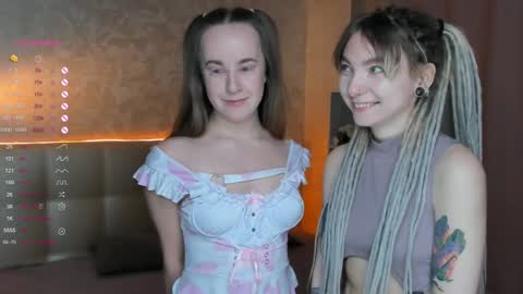 Snapshot of lisanelsona chatting on December 9, 2024, 1:07 am Hello our names are Kate and Alice this is our first day here. online show from December 9, 2024, 1:07 am