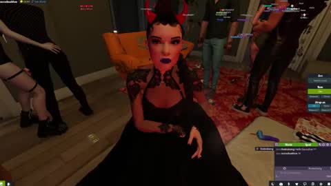 Succubus Blue online show from February 10, 2025, 5:52 pm