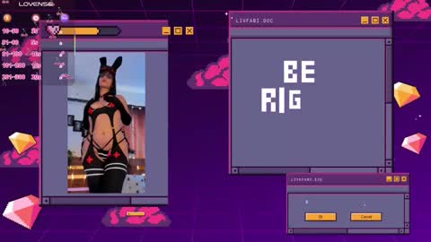 Livfabi  online show from October 23, 2025, 6:28 pm