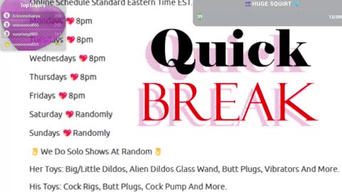 load_n_squirt online show from February 24, 2025, 3:23 am