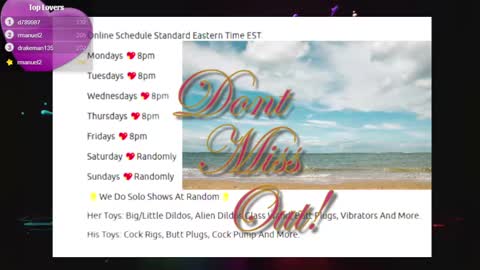 load_n_squirt online show from March 3, 2025, 12:15 am