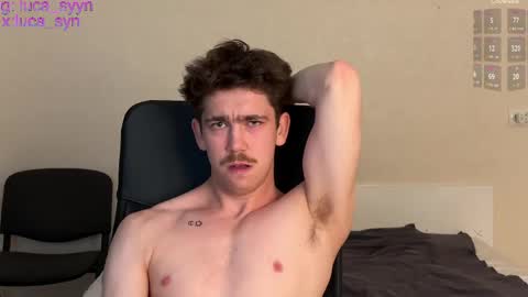 Snapshot of luca_syn chatting on May 20, 2026, 7:09 pm Luca S online show from May 20, 2026, 7:09 pm