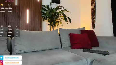 Snapshot of lucasanto_ chatting on July 9, 2026, 4:38 am LUCA SANTOS online show from July 9, 2026, 4:38 am
