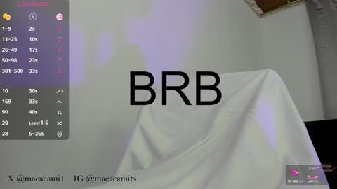 Snapshot of macacami1 chatting on January 13, 2025, 11:49 pm cami online show from January 13, 2025, 11:49 pm