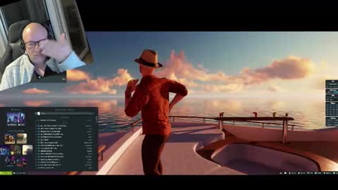 Snapshot of machinegun3dx chatting on September 23, 2025, 9:29 pm Andy online show from September 23, 2025, 9:29 pm