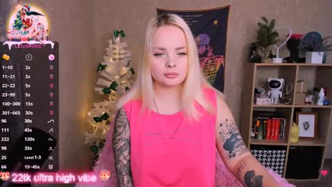 Snapshot of marcelinepeach chatting on January 4, 2025, 9:21 am Sara online show from January 4, 2025, 9:21 am