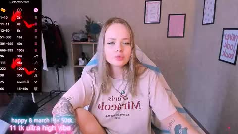 Snapshot of marcelinepeach chatting on March 8, 2025, 1:14 pm Sara online show from March 8, 2025, 1:14 pm