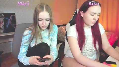 Kiku and Marii - online show from February 23, 2025, 7:28 pm