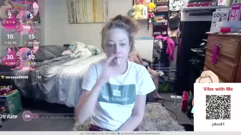 Snapshot of mariewaters chatting on February 13, 2025, 5:01 pm Marie Ann Waters online show from February 13, 2025, 5:01 pm