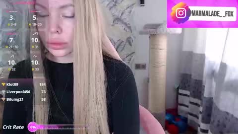 Snapshot of marmalade_fox chatting on March 14, 2026, 8:53 am Marmalade Fox online show from March 14, 2026, 8:53 am