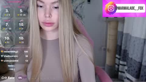 Snapshot of marmalade_fox chatting on March 21, 2026, 5:05 pm Marmalade Fox online show from March 21, 2026, 5:05 pm