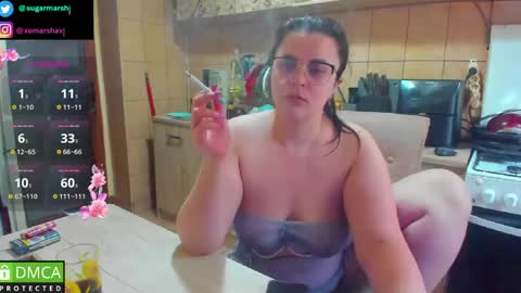 Snapshot of marshasugar chatting on April 20, 2026, 12:08 pm FREE OF sugarmarsha online show from April 20, 2026, 12:08 pm