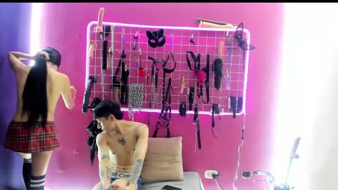 Snapshot of masteraxelandmelany chatting on April 27, 2026, 12:36 pm Axel And Melany online show from April 27, 2026, 12:36 pm