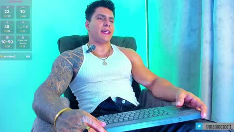 Maximoscott online show from February 25, 2025, 8:51 pm