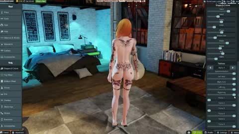 meadowmoon3 online show from November 22, 2025, 1:15 am