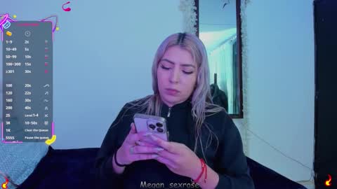 Megan rose online show from January 13, 2026, 12:16 am