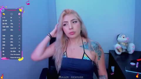 Megan rose online show from March 24, 2026, 2:49 am