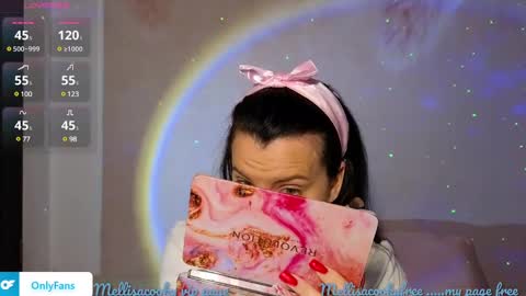 Snapshot of mellisaangel chatting on February 6, 2025, 8:50 am MellisaAngel online show from February 6, 2025, 8:50 am