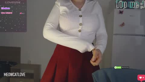 Snapshot of meowcatlove chatting on December 1, 2024, 9:26 pm meowcatlove online show from December 1, 2024, 9:26 pm