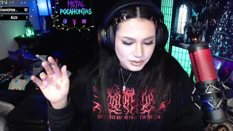 MetalPocahotass online show from December 28, 2024, 6:17 am