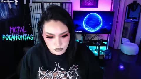 MetalPocahotass online show from March 12, 2026, 12:17 am