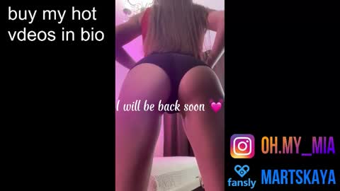 Mia Martskaya online show from September 18, 2025, 11:45 am