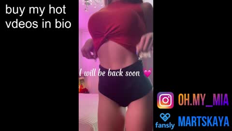 Mia Martskaya online show from October 5, 2025, 8:34 am