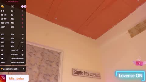 Snapshot of mia__bela chatting on November 8, 2025, 4:23 am Naii STREAMING SCHEDULE 500 - 1000 GMT-5 online show from November 8, 2025, 4:23 am