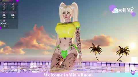 Mia online show from June 24, 2026, 2:38 pm