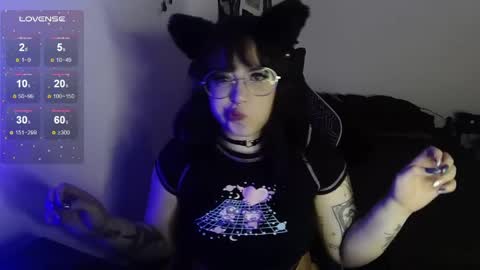 Snapshot of midnightkitten_ chatting on June 9, 2026, 12:22 am Nana online show from June 9, 2026, 12:22 am
