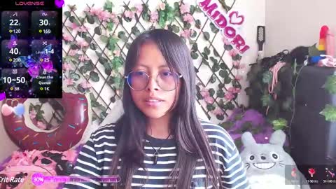 Midori 7u7 online show from January 21, 2025, 8:43 pm