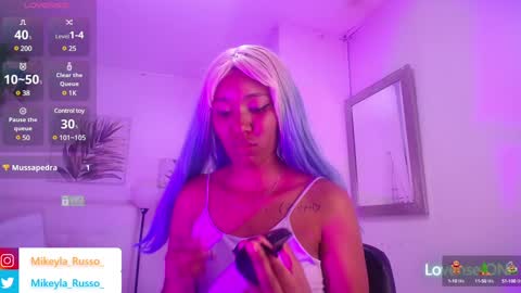 Mikeyla  online show from January 2, 2025, 9:18 pm