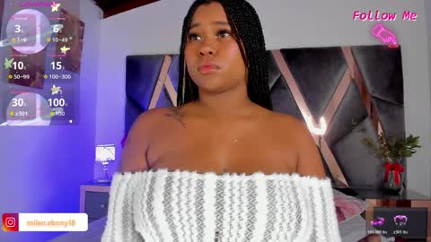 Snapshot of milan_ebony chatting on April 11, 2026, 12:09 pm Milan online show from April 11, 2026, 12:09 pm