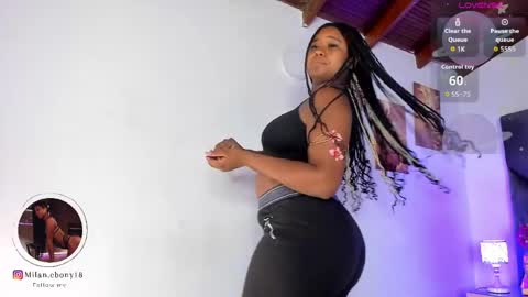 Snapshot of milan_ebony chatting on May 8, 2026, 11:48 am Milan online show from May 8, 2026, 11:48 am