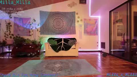 Snapshot of milla_milla chatting on February 8, 2026, 5:11 am milla_milla online show from February 8, 2026, 5:11 am