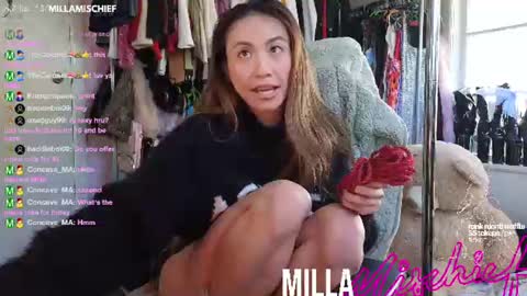 Milla Mischief online show from June 13, 2026, 12:08 am