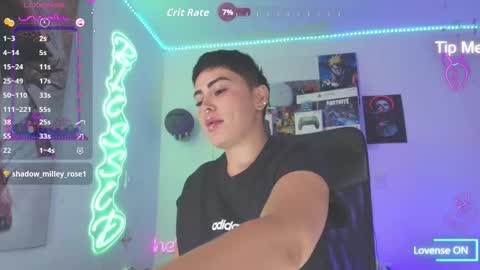 Snapshot of milley_rose chatting on October 13, 2025, 10:54 pm Im girl my name is Johana  online show from October 13, 2025, 10:54 pm