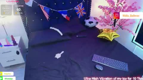 Snapshot of milu_ballmer chatting on June 21, 2026, 7:22 am Milu ballmer online show from June 21, 2026, 7:22 am