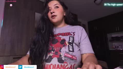 MissMoon online show from March 25, 2026, 7:09 pm