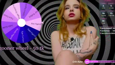 Misss Lola Angel online show from April 19, 2026, 6:10 pm