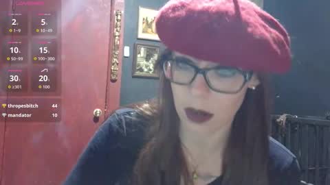 Snapshot of mistressthrope chatting on November 10, 2025, 11:59 pm MistressThrope online show from November 10, 2025, 11:59 pm