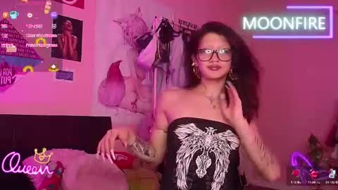 Snapshot of moonfiredance chatting on June 28, 2026, 11:49 am Nicky online show from June 28, 2026, 11:49 am