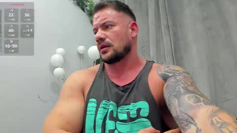 MuscleMonster31 online show from February 22, 2025, 9:45 am