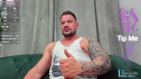 MuscleMonster31 online show from March 8, 2025, 11:48 am