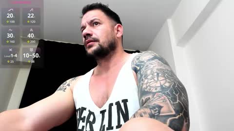 MuscleMonster31 online show from February 1, 2026, 10:08 pm